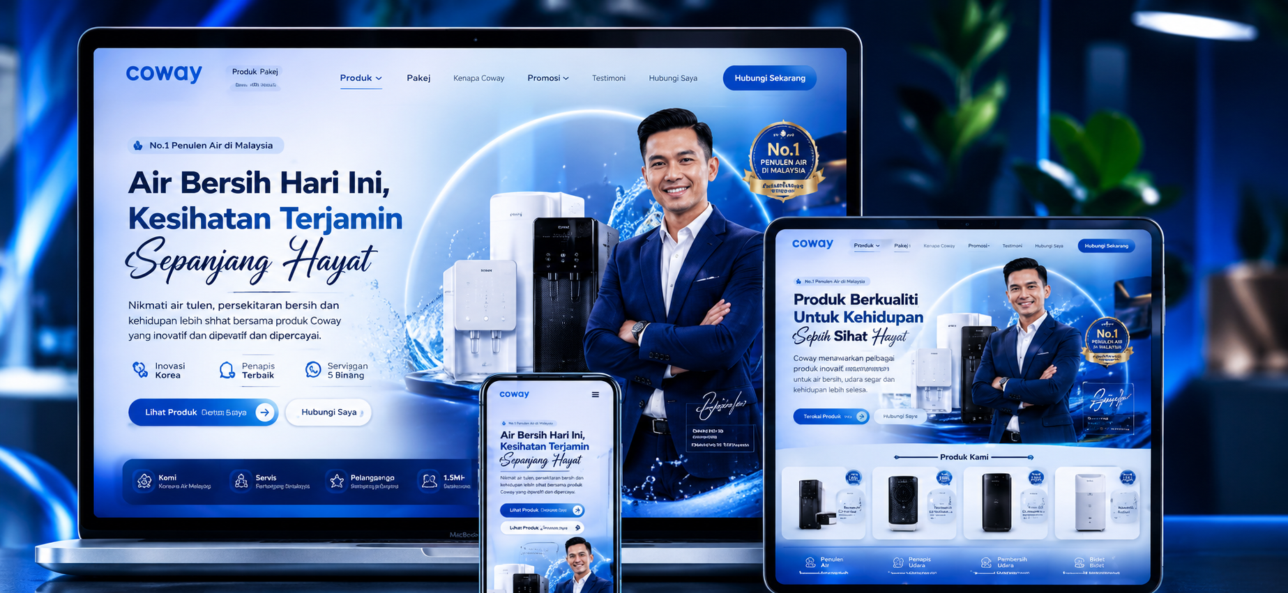 Small business website